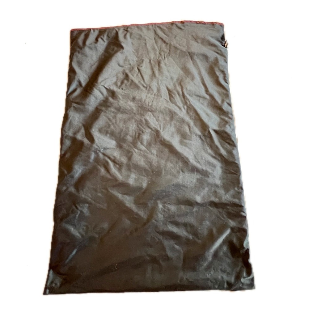 Patagonia Drawstring‎ Pouch Bag Reusable Storage Bag gift bag laundry bag Black